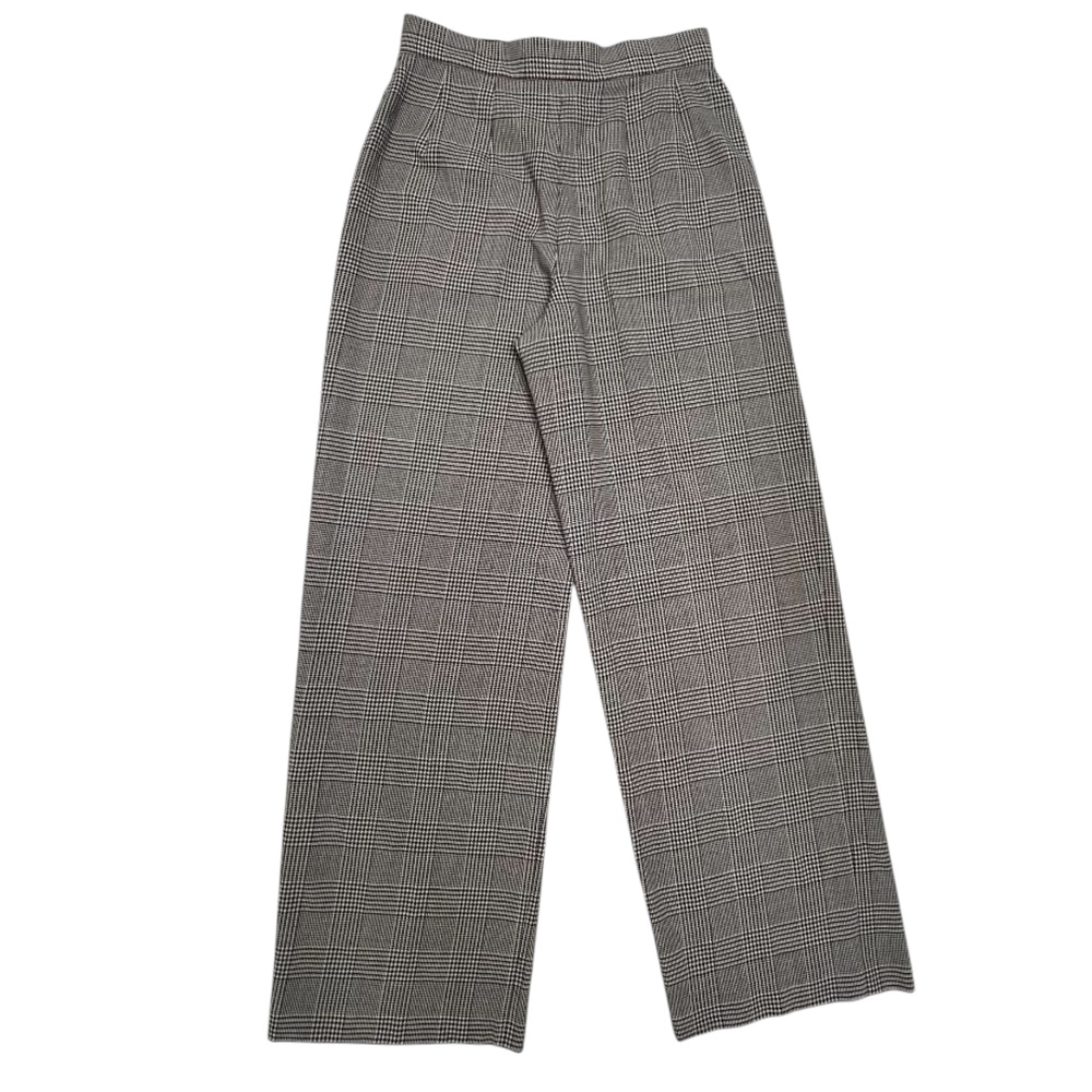 Vintage Made in Italy Giorgio Armani El Collezioni Houndstooth Wool Dress Pants - Picture 3 of 8